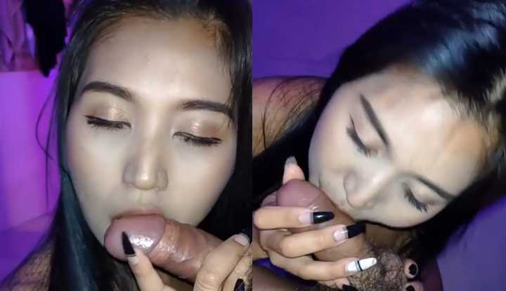 漂亮泰国女孩口技一流