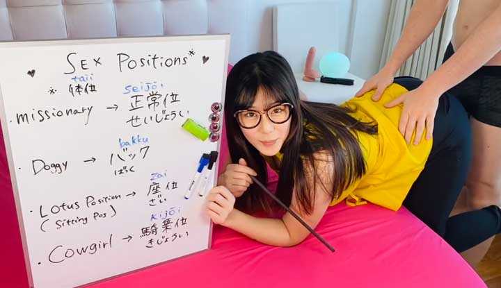 想学好日文单字吗？让美女老师教你用身体记忆法