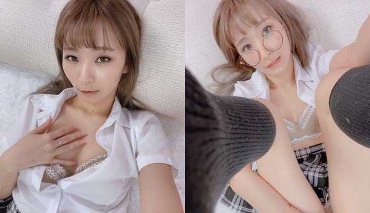 光是穿学生服就让我心跳加速～我无法停止想一些顽皮的事情 2