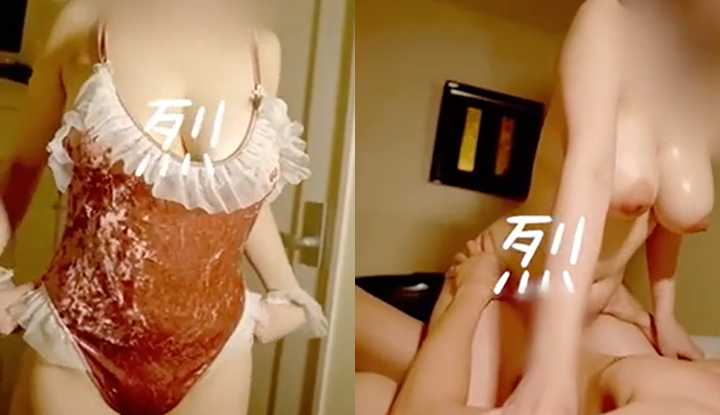 过去的影片，I罩杯巨乳美女