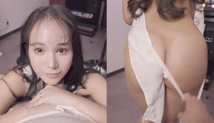 我的女友真可爱，射飞镖的姿势也十分迷人～