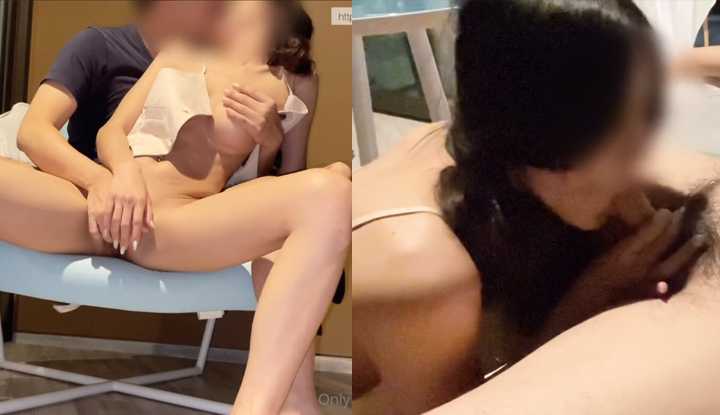 同时舔逼揉奶，被顶到绝顶升天