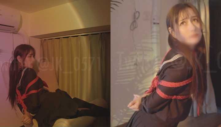 捆绑调教可爱女学生