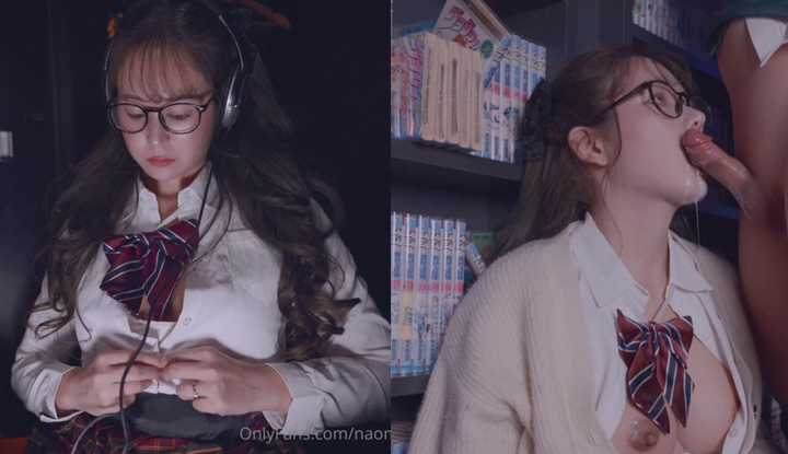 本来应该是在网吧的幸福自慰时光，结果被逮个正着