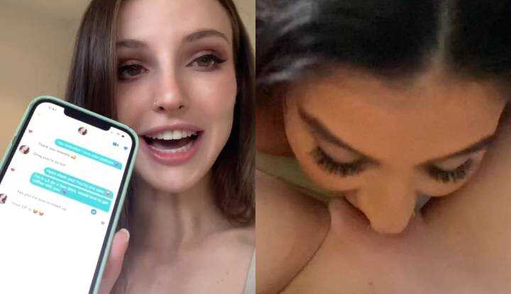 Dainty Wilder在软体上现约女网友，直接约到车上互舔嫩苞