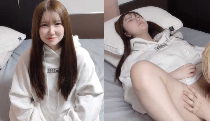 可爱女友染了一头漂亮头发，性感的样子值得来一炮