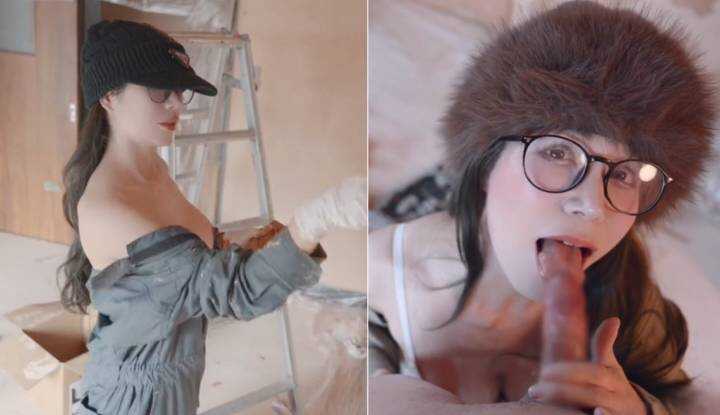 naomiiichannel带你亲临施工现场，含有免费的口交慰劳服务