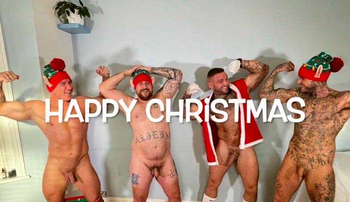 圣诞老公公们来送礼物噜～