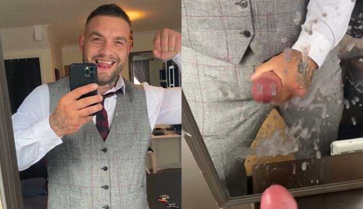 喝了点酒性欲高涨，喷了一蹋糊涂！