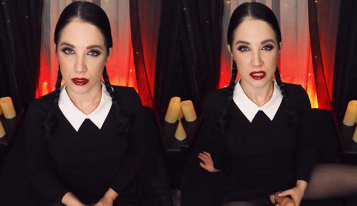 "暗黑星期三" Brookelynne Briar，要用插入你的小穴