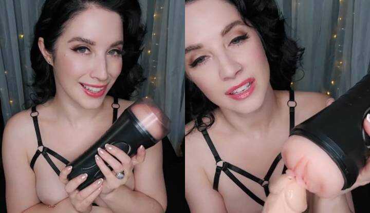 你想用这飞机杯，还是实际来操干Brookelynne Briar？