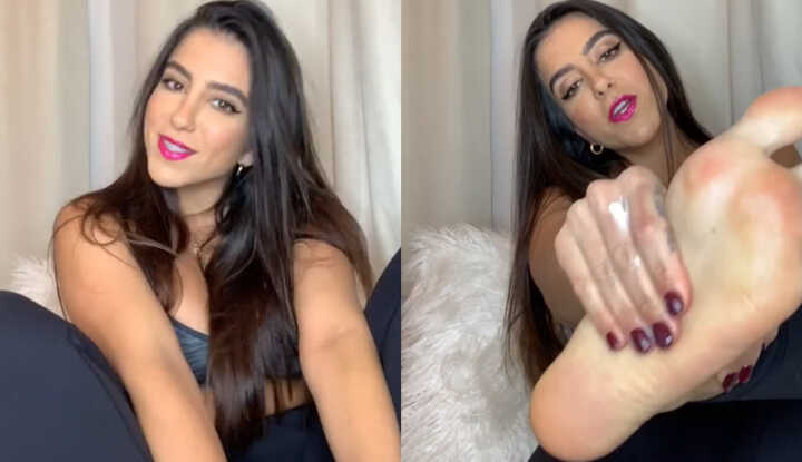 Lena the plug 足交性爱指导