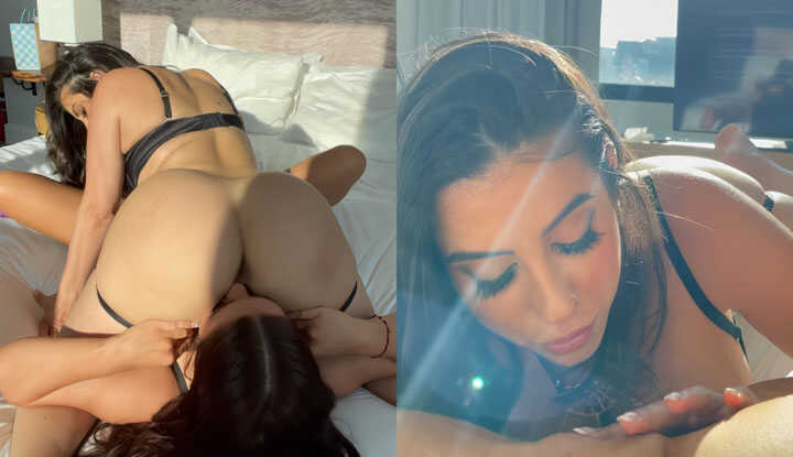 能帮好姊妹互相舔穴，是有闺蜜最大的好处