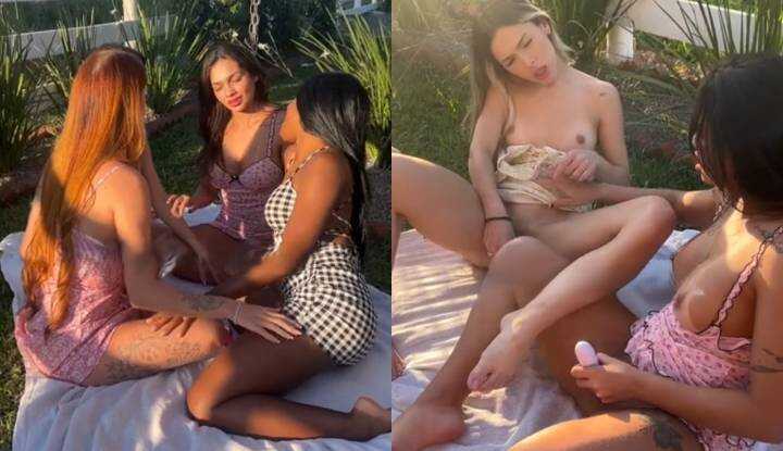 Marcela Soares与闺密们的群交派对