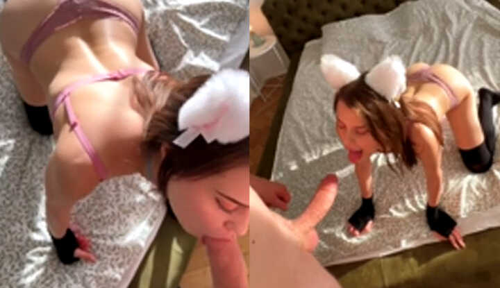 Jamie Young 性感凯蒂猫被强制抽插