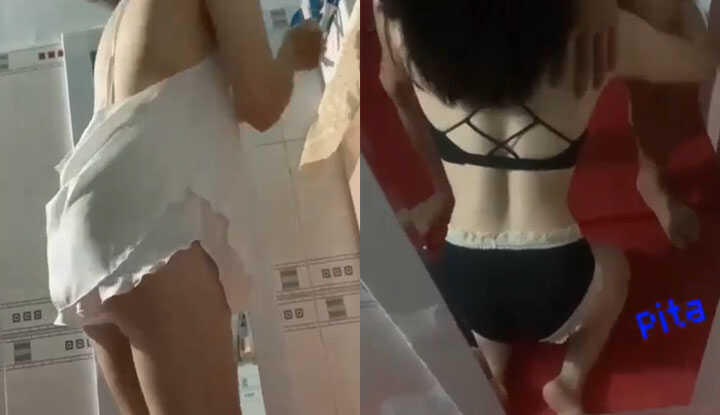 Pita Checker给淫荡的学生喂食好喝的精液奶茶