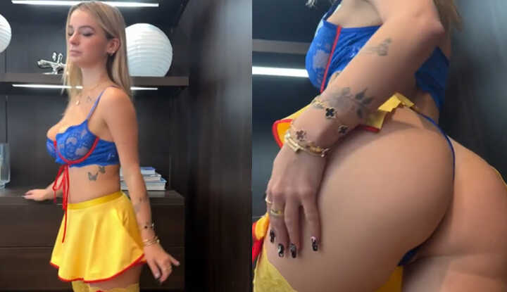 百雪公主Kaitlyn Krems要满足你的愿望