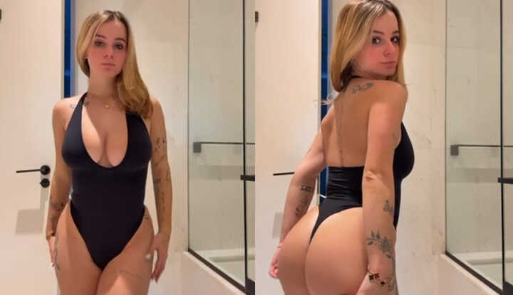 Kaitlyn Krems 最原始的自拍片段，无编辑