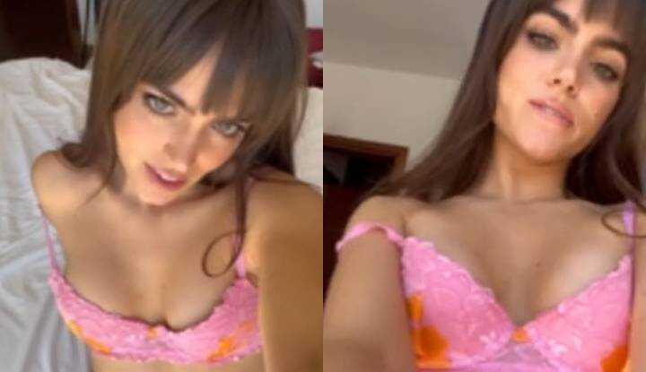 Leah ray-我现在觉得特别饥渴…你看得出来吗？Onlyfans video leaked