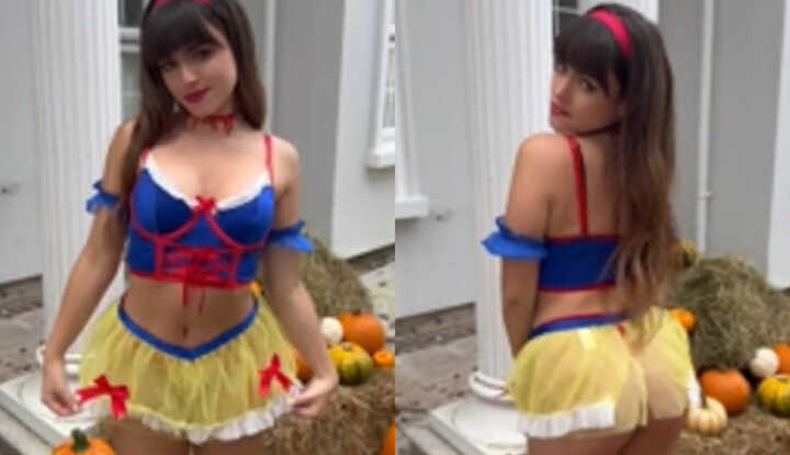 谁准备好要看 Leah Ray 脱掉这身衣服了？