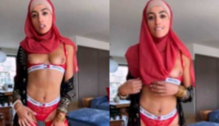 Aaliyah Yasin-穿着火辣红色套装诱惑你 Onlyfans video leaked