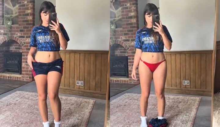 Leah ray-今天晚上要跟我一起看球赛吗？ Onlyfans video leaked