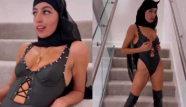 Aaliyah Yasin-变身性感小恶魔，姣好身材令人羡慕