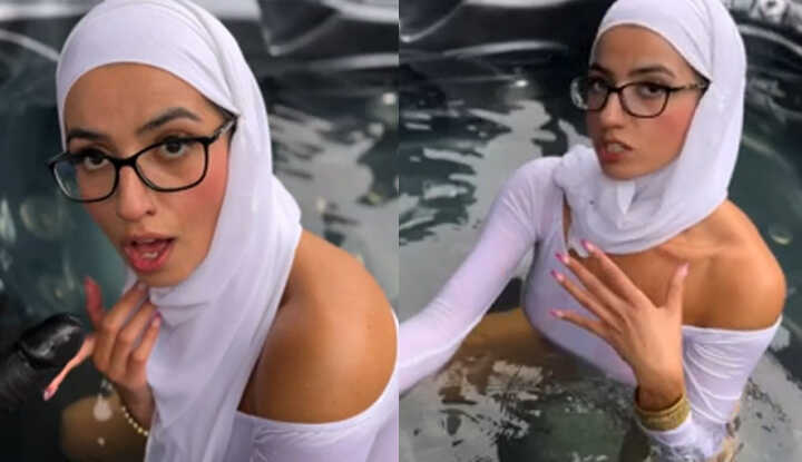 Aaliyah Yasin-热水池里的黑人大鸡巴