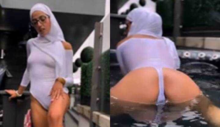 Aaliyah Yasin-泡个温泉时小穴就发痒了