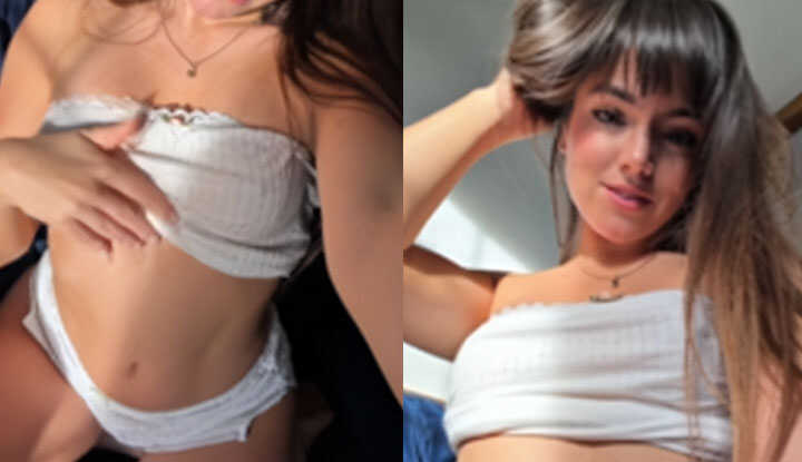 Leah Ray-性感美女穿着清凉，对著镜头自拍好诱惑 Onlyfans video leaked