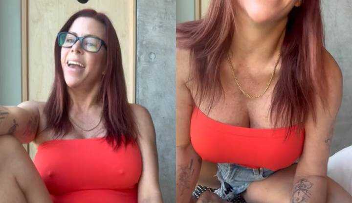 Alexis Fawx-没穿内衣出门真是色气