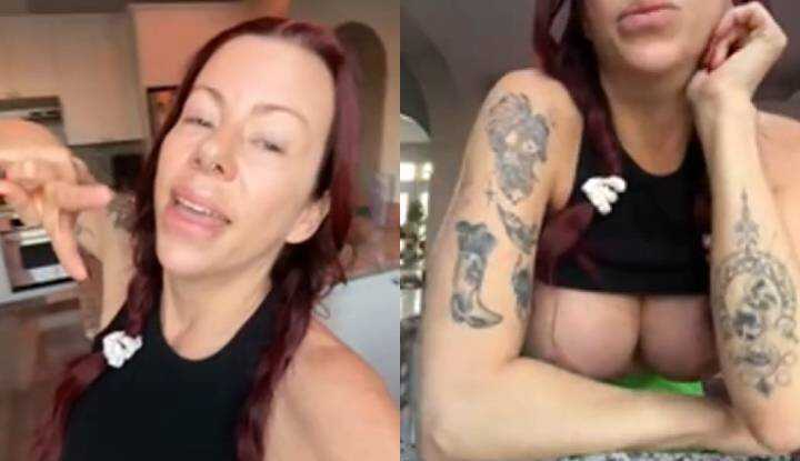 Alexis Fawx-看到这双巨乳，想不想来找姐姐玩呀？