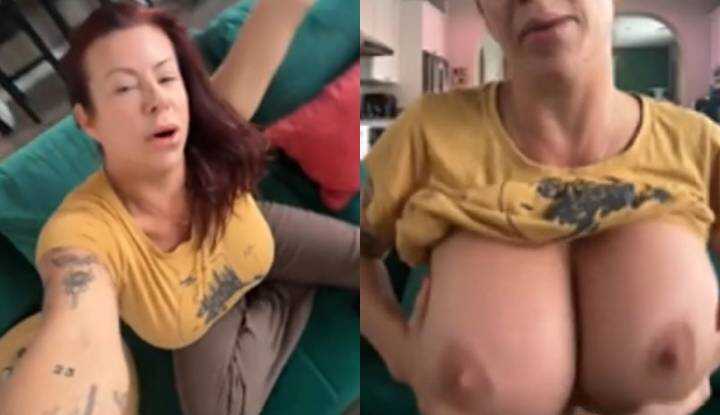 Alexis Fawx-不穿胸罩，又舒服又淫荡