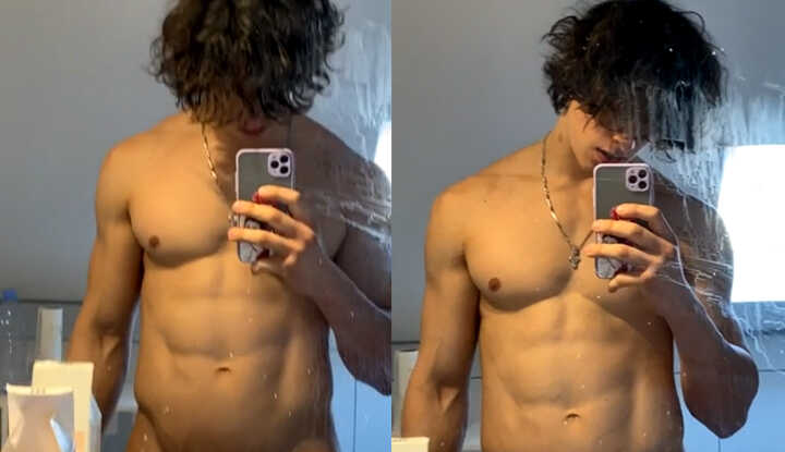 Youssef khelil-看到浴室里的镜子就想要拍一下 Onlyfans video leaked