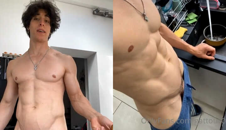 Youssef khelil-一起来厨房里做菜，要加一点料吗？ Onlyfans video leaked