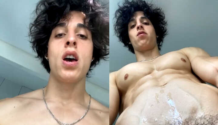 Youssef khelil-射太多要来帮我舔干净吗？ Onlyfans video leaked