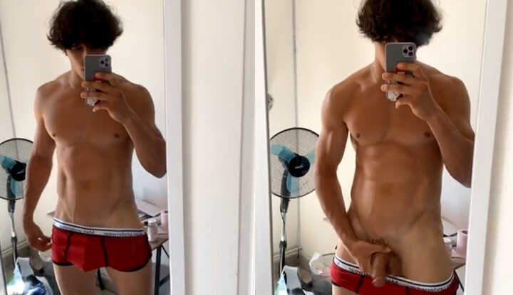 Youssef khelil-镜子前自拍好身材 Onlyfans video leaked