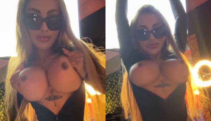 CJ Miles-偷偷掏出大奶跳一段小骚舞 Onlyfans video leaked