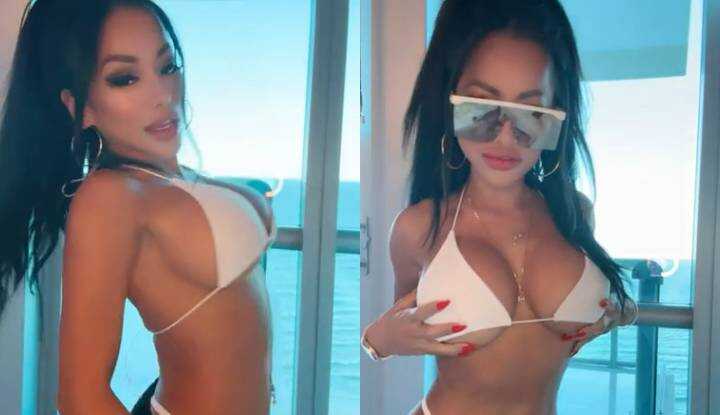 CJ Miles-穿着白色泳衣热舞诱惑 Onlyfans video leaked