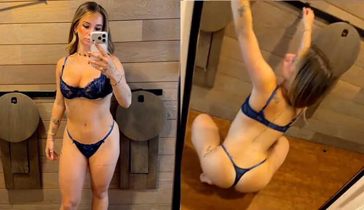 Kaitlyn Krems-有看到我的性感丰臀吗？ Onlyfans video leaked