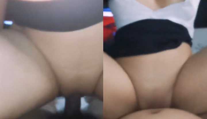 制服OL的雪白巨乳称坏了扣子，无毛鲍操起来就是不一样