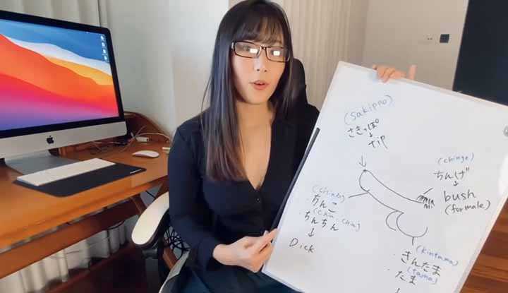 老师科普鸡巴知识并示范