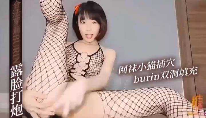 网袜小猫带肛塞用假肉棒疯狂插穴