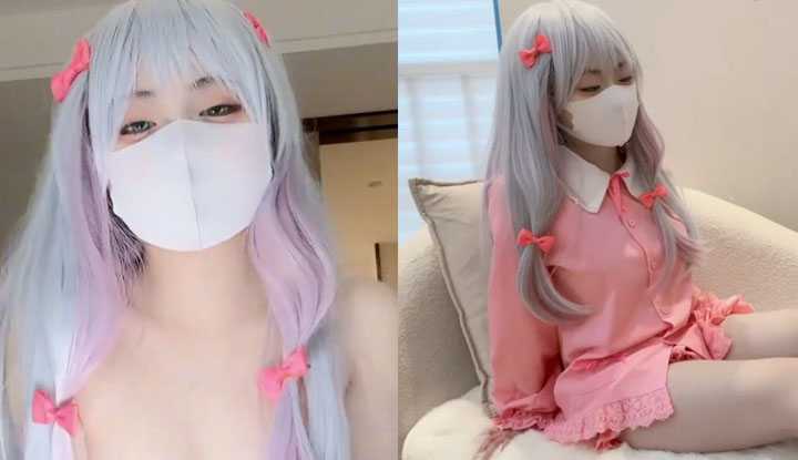 91大神的嫩萝玩物 角色幻想Cos可爱和泉纱雾 爆射嫩穴两次中出