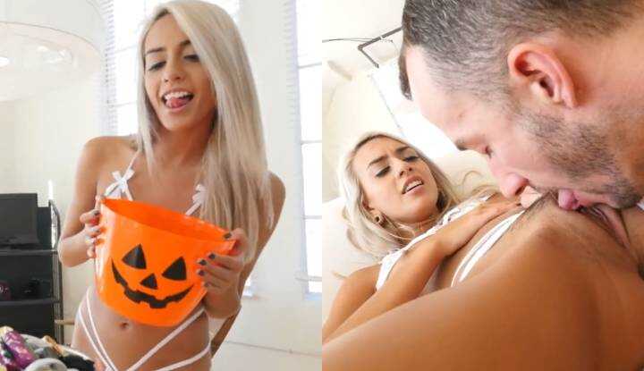 得了糖又被捣蛋，Janice Griffith的小穴也太幸福了吧！