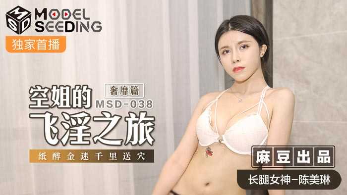 空姐的飞淫之旅 奢糜篇 纸醉金迷千里送穴 (MSD038)