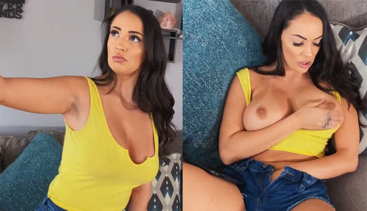 [欧美]  巨乳邻居一边跟老公讲电话一边被大屌抽插