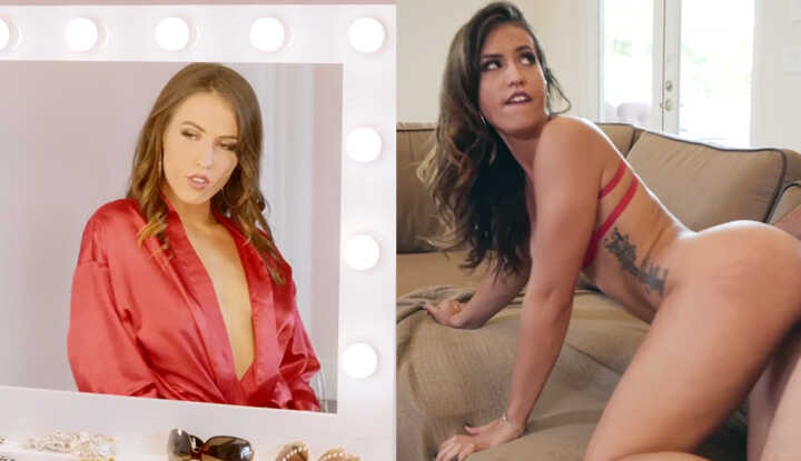 [欧美]  女明星的淫荡私生活，早上起床就用性爱开始一天