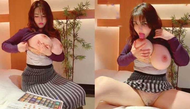 [日本] 冲田杏梨onlyfans火爆视频～巨乳的好处就是可以随时抱起来爽舔