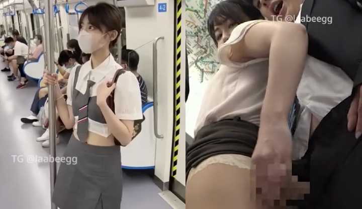 在地铁站遇见一个特别漂亮的小姐姐